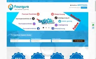 Fournusatravelindo.com Screenshot 2024-04-23 05:48:49