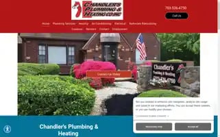 Chandlersplumbingva.com Screenshot 2024-05-15 17:07:41