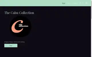 Thecalmcollection.com Screenshot 2024-04-27 11:39:39
