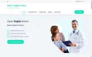 Alpersaglikkabini.com Screenshot 2024-06-14 19:24:05