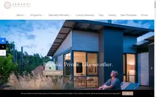 Samadhiretreat.com.au Screenshot 2024-06-12 08:06:34