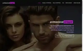 Professionalstripper.com Screenshot 2024-04-24 01:00:42