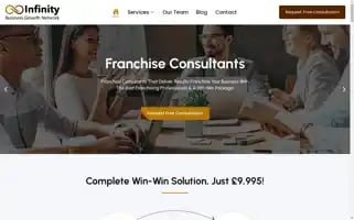Infinitybusinessgrowthnetwork.co.uk Screenshot 2024-07-02 02:21:26