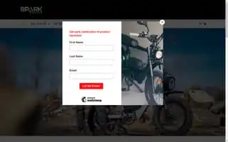 Sparkcycleworks.com Screenshot 2024-05-14 00:49:07