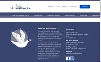 Mthoodhospice.com Screenshot 2024-06-30 18:07:27