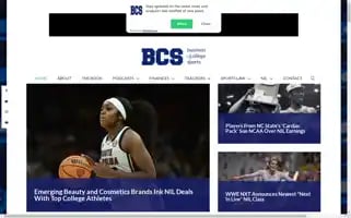 Businessofcollegesports.com Screenshot 2024-06-30 06:36:50