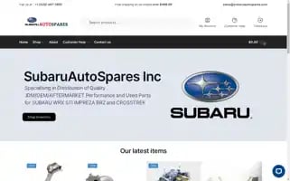 Subaruautospares.com Screenshot 2024-05-29 00:41:08