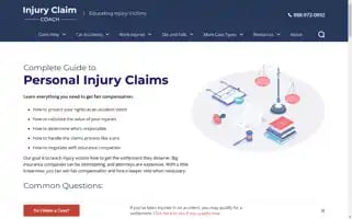 Injuryclaimcoach.com Screenshot 2024-05-12 09:57:05