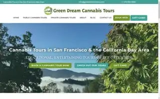 Greendreamcannabistours.com Screenshot 2024-04-27 04:23:11