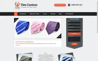 Tiescustom.com.au Screenshot 2024-06-13 11:22:19
