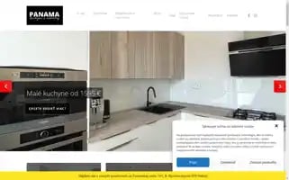 Panama-kuchyne.sk Screenshot 2024-05-19 22:30:30