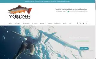 Mossycreekflyfishing.com Screenshot 2024-05-05 17:41:30