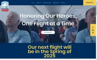 Honorflightcfa.org Screenshot 2024-04-25 14:49:20
