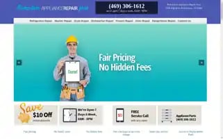 Appliancerepairrichardsontx.com Screenshot 2024-05-15 12:03:14