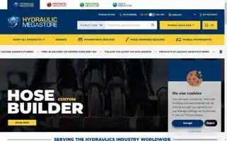 Hydraulicmegastore.com Screenshot 2024-05-12 08:03:12