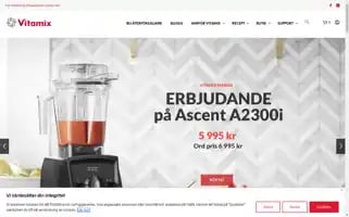 Vitamixsverige.se Screenshot 2024-06-14 11:01:33
