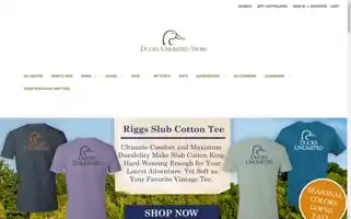Ducksunlimitedstore.org Screenshot 2024-05-09 11:59:23