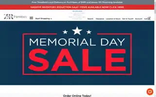 Zandrfurniture.com Screenshot 2024-05-15 09:44:01