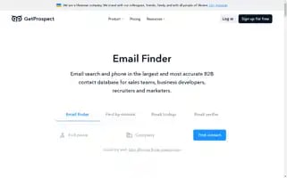 Getprospect.com Screenshot 2024-07-09 14:34:47