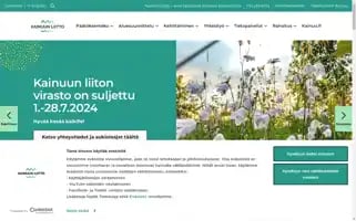 Kainuunliitto.fi Screenshot 2024-07-08 15:28:23