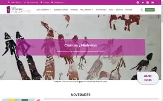 Clasicasymodernas.org Screenshot 2024-07-03 02:24:29