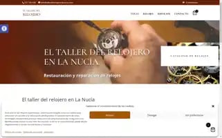 Tallerdelrelojero-lanucia.com Screenshot 2024-05-28 12:27:57