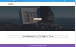 Kreamdisposables.com Screenshot 2024-06-26 21:28:58