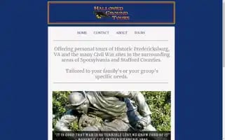 Hallowedgroundtours.com Screenshot 2024-04-22 10:06:35