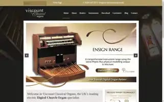 Viscountorgans.net Screenshot 2024-07-08 10:25:47