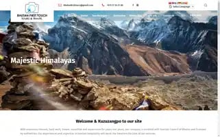 Bhutanfirsttours.com Screenshot 2024-04-22 10:13:44