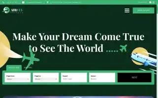 Airflytravels.live Screenshot 2024-04-15 08:33:20