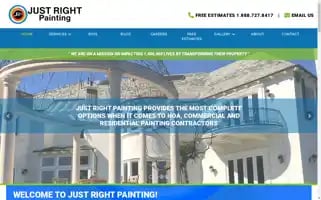Justrightpaintinginc.com Screenshot 2024-06-12 07:11:23