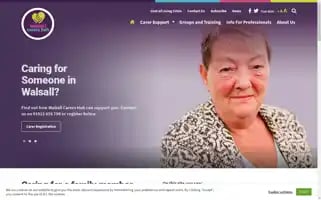 Walsallcarershub.org.uk Screenshot 2024-07-04 05:47:57