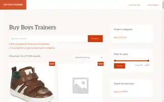 Buyboystrainers.co.uk Screenshot 2024-07-06 07:40:25