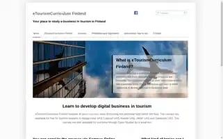 Etourismcurriculum.fi Screenshot 2024-04-15 07:11:28