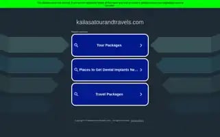 Kailasatourandtravels.com Screenshot 2024-04-26 14:18:51