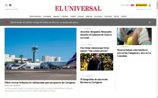 Eluniversal.com.co Screenshot 2024-06-17 14:14:04