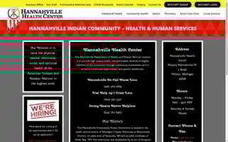Hannahvillehealthcenter.com Screenshot 2024-07-07 08:33:08