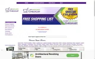 Mygrocerychecklist.com Screenshot 2024-05-13 01:36:42