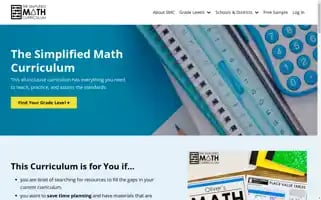 Simplifiedmathcurriculum.com Screenshot 2024-06-30 11:02:27