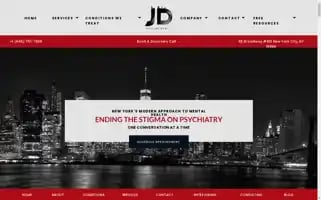 Jeffditzellpsychiatry.com Screenshot 2024-07-01 10:44:04