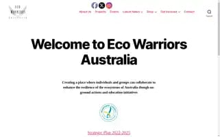 Ecowarriorsaustralia.org Screenshot 2024-05-29 14:02:25