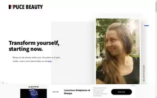 Pucebeauty.com Screenshot 2024-07-05 15:01:11