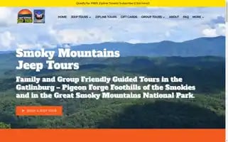 Smokymountainsjeeptours.com Screenshot 2024-04-14 11:32:35