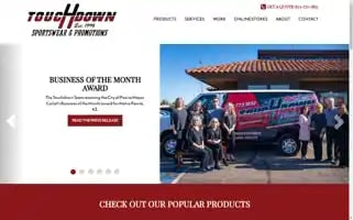 Touchdownsportswear.com Screenshot 2024-05-16 22:00:11