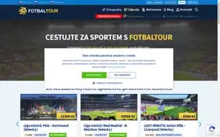 Fotbaltour.cz Screenshot 2024-04-25 04:06:40