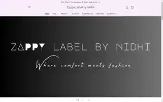 Zappylabelbynidhi.com Screenshot 2024-04-23 12:03:22