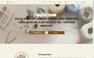 Kelasmerajut.com Screenshot 2024-05-26 07:42:22