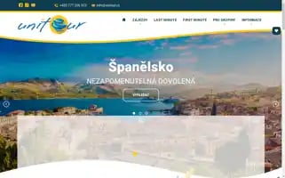 Unitour.cz Screenshot 2024-04-14 10:31:54