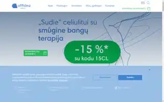 Affidea.lt Screenshot 2024-06-18 04:15:22